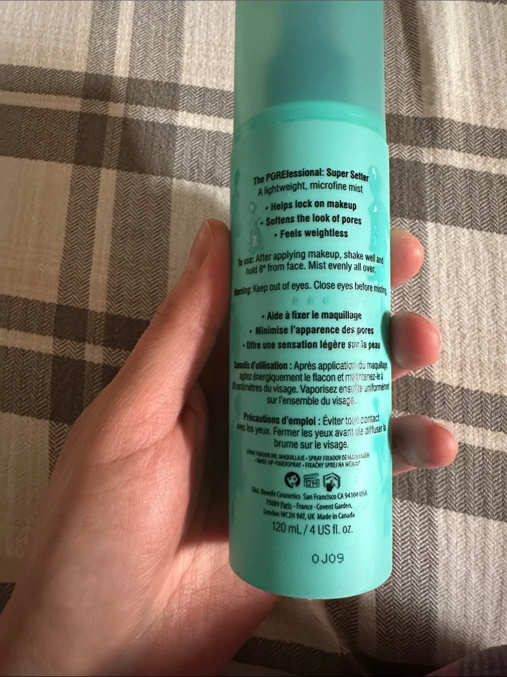 Benefit the pore fessional super setter Setting Spray. No box.
